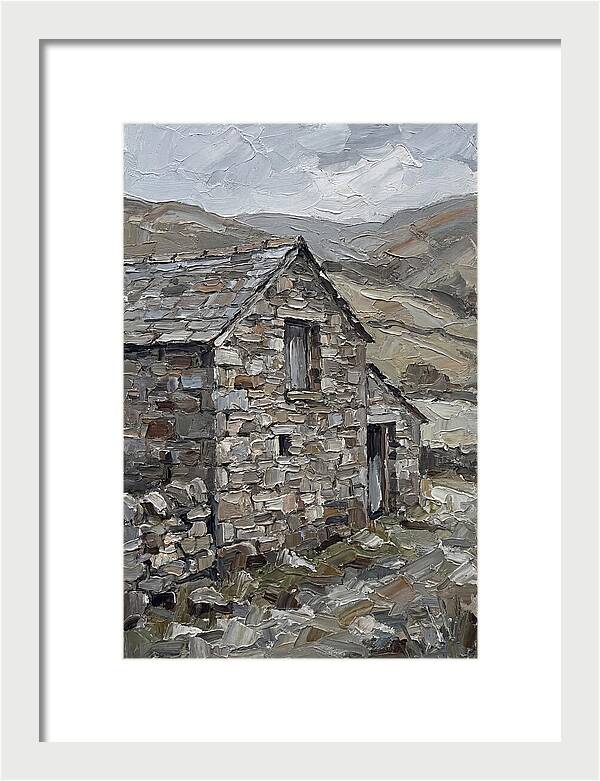 Stone Barn In The Countryside