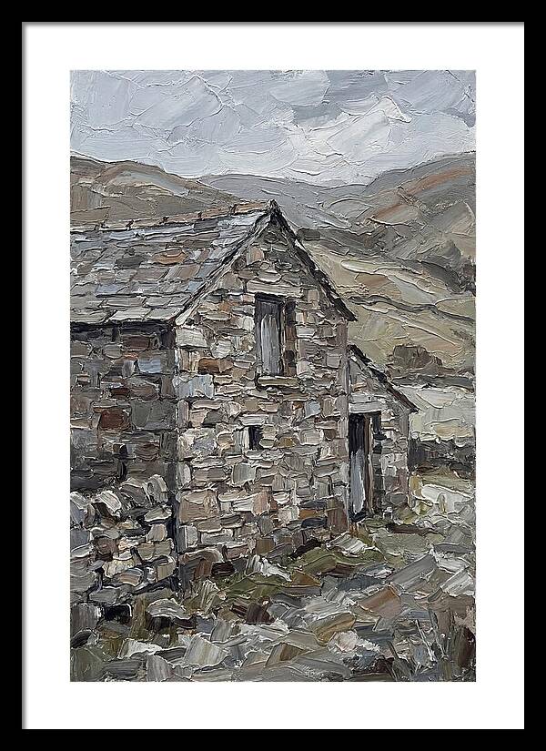 Stone Barn In The Countryside