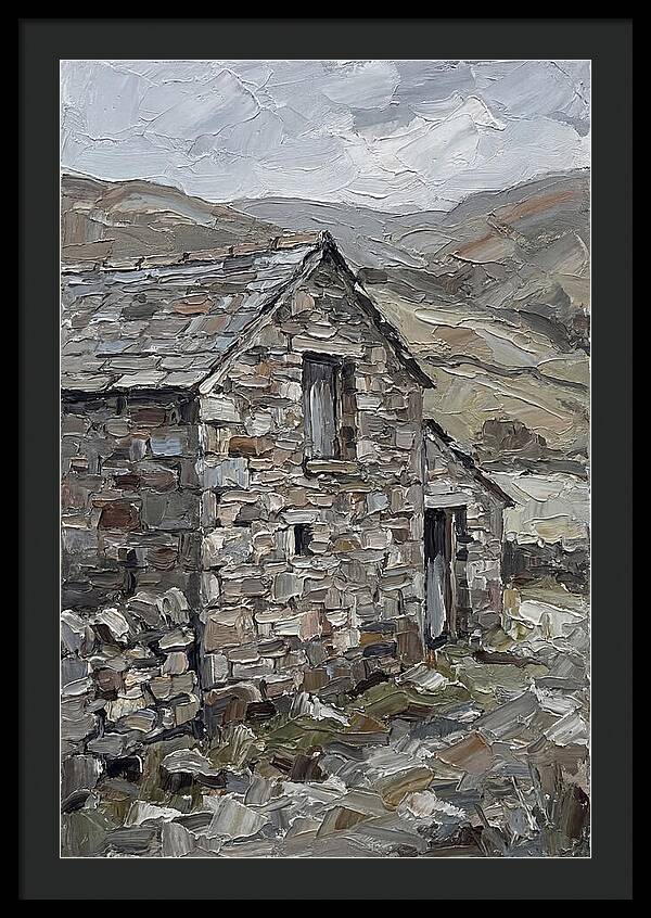 Stone Barn In The Countryside