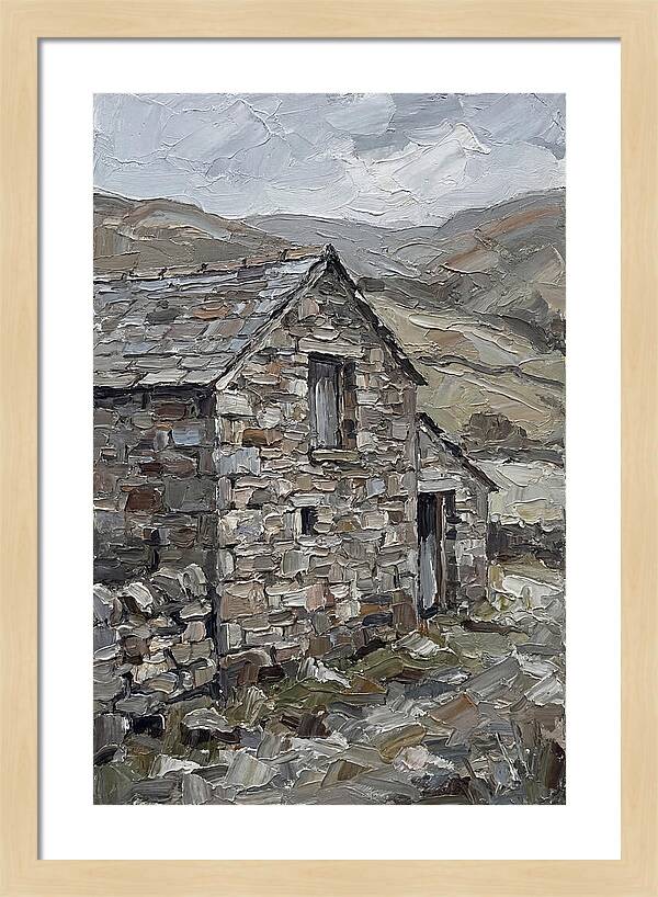Stone Barn In The Countryside