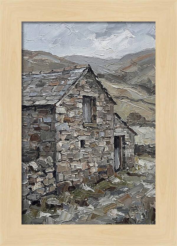 Stone Barn In The Countryside