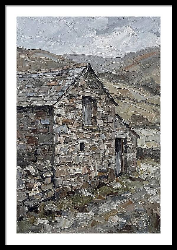 Stone Barn In The Countryside