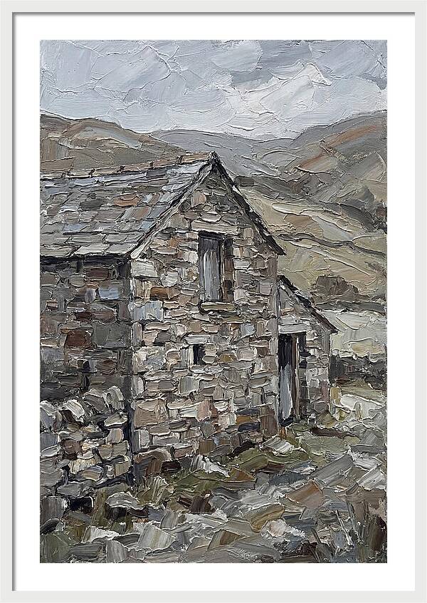 Stone Barn In The Countryside