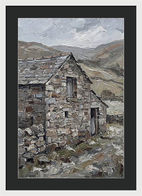 Stone Barn In The Countryside