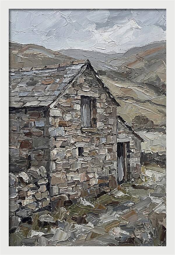 Stone Barn In The Countryside