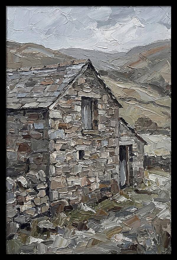 Stone Barn In The Countryside