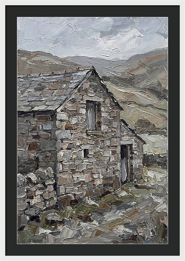 Stone Barn In The Countryside