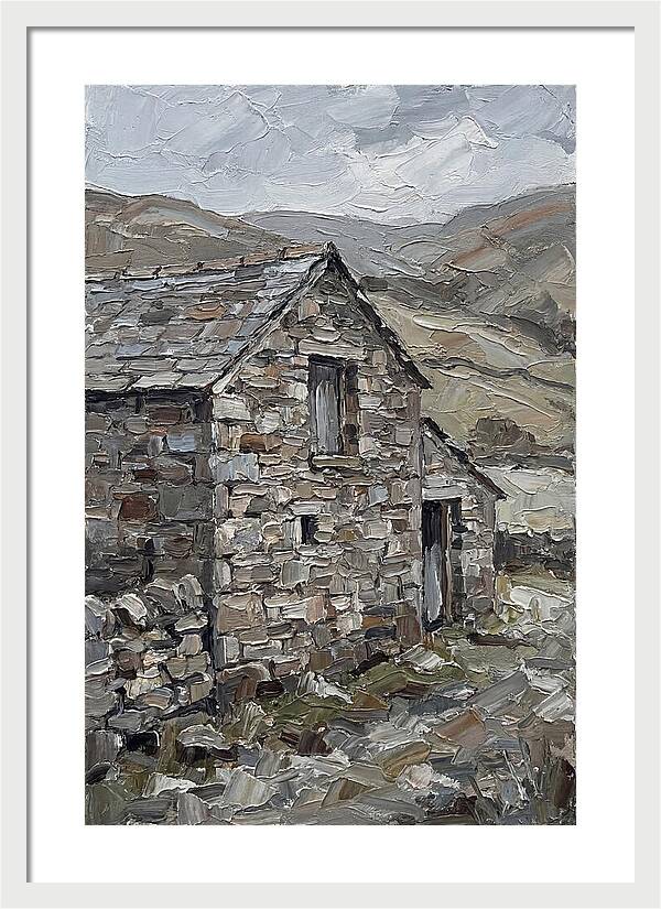 Stone Barn In The Countryside