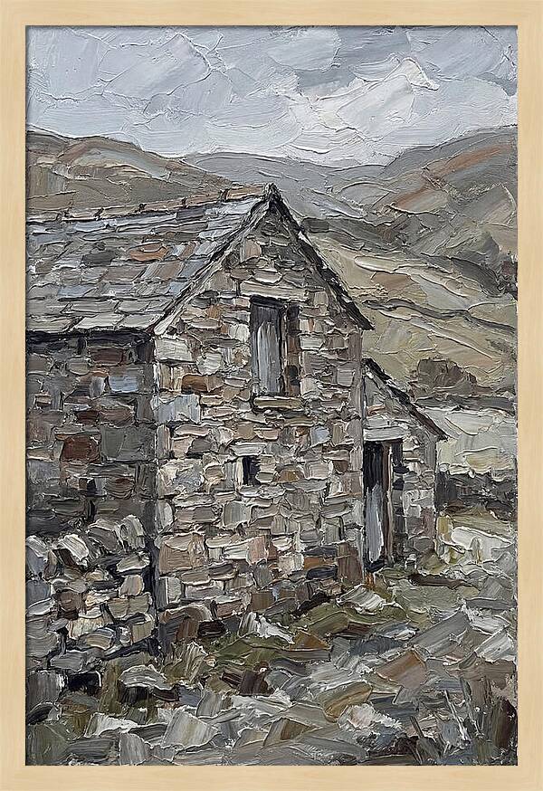 Stone Barn In The Countryside