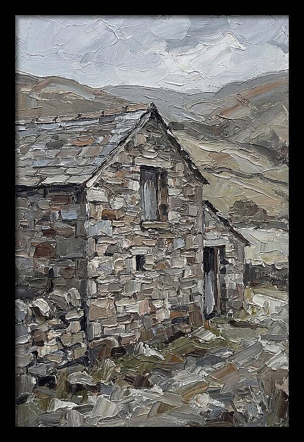 Stone Barn In The Countryside