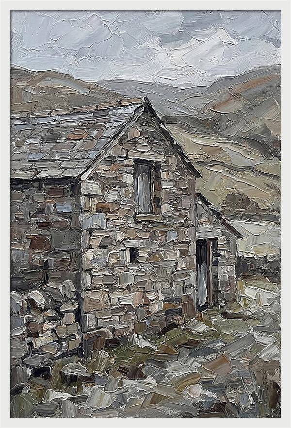 Stone Barn In The Countryside