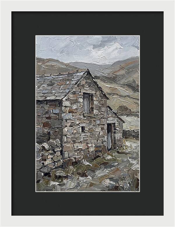 Stone Barn In The Countryside