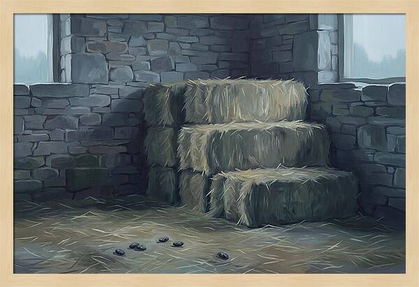 Stone Barn Interior Serenity