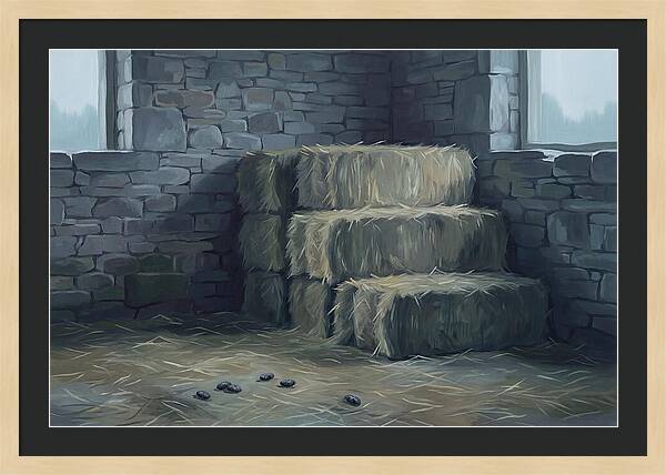 Stone Barn Interior Serenity