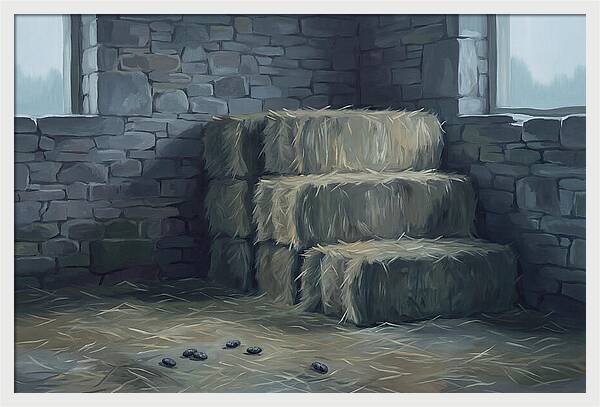 Stone Barn Interior Serenity
