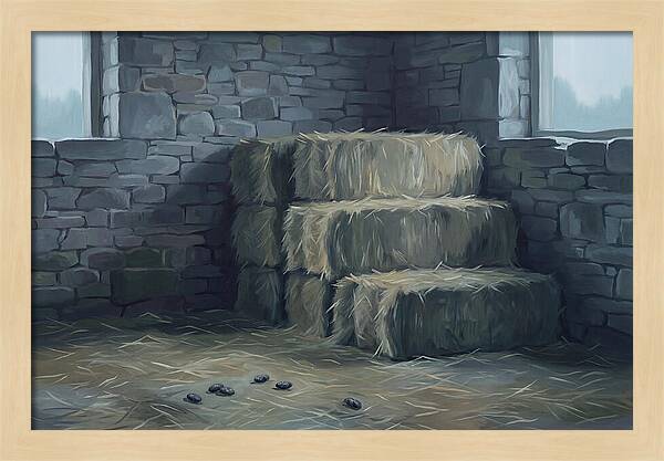 Stone Barn Interior Serenity