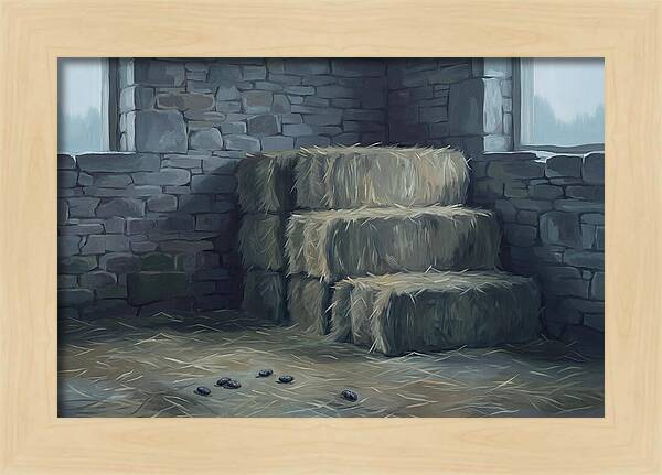 Stone Barn Interior Serenity
