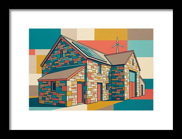 Stone Barn With Modern Touches