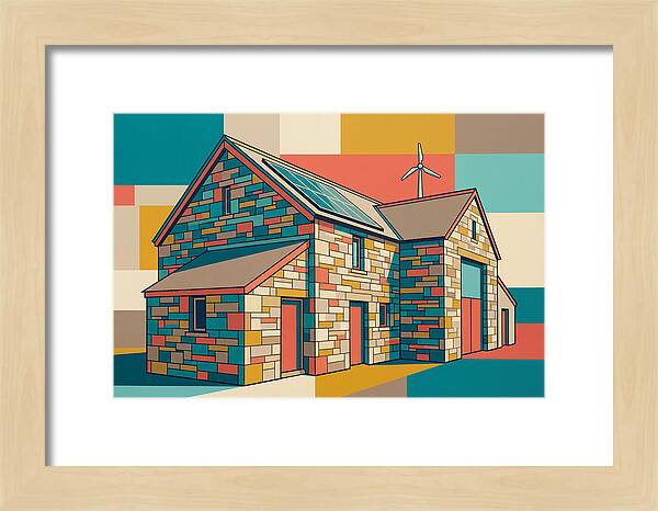 Stone Barn With Modern Touches