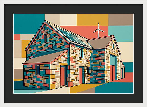 Stone Barn With Modern Touches