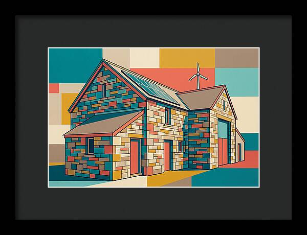 Stone Barn With Modern Touches