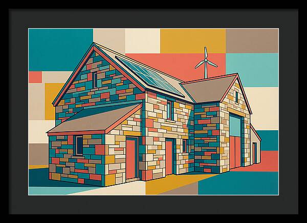 Stone Barn With Modern Touches