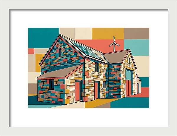 Stone Barn With Modern Touches