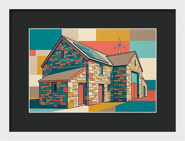 Stone Barn With Modern Touches