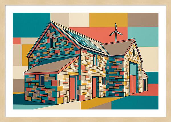 Stone Barn With Modern Touches