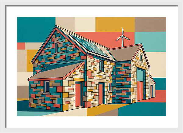 Stone Barn With Modern Touches