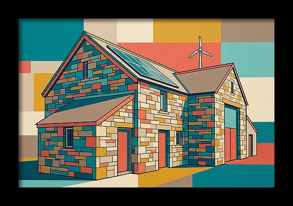 Stone Barn With Modern Touches
