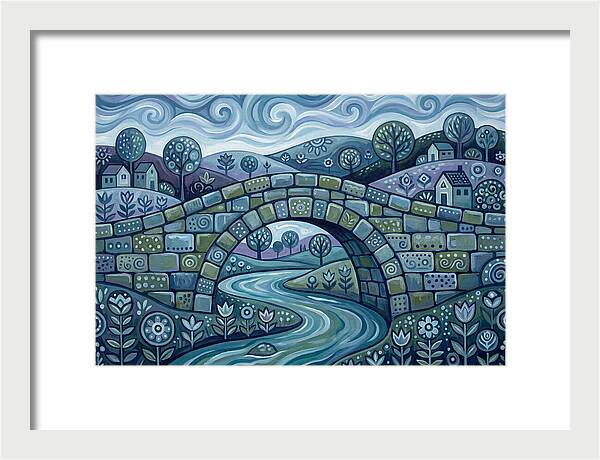 Stone Bridge Over Serene Waters
