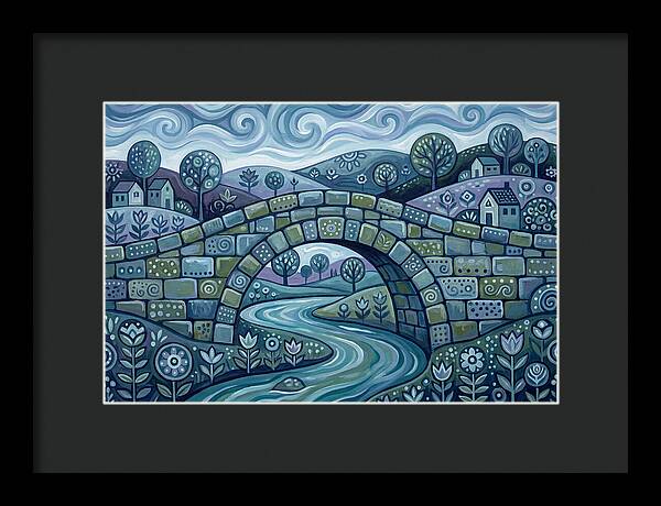 Stone Bridge Over Serene Waters
