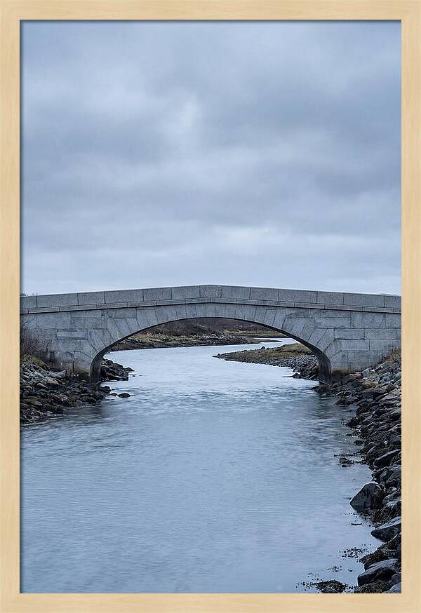 Stone Bridge Over Tranquil Waters