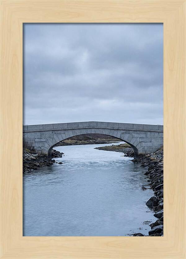 Stone Bridge Over Tranquil Waters