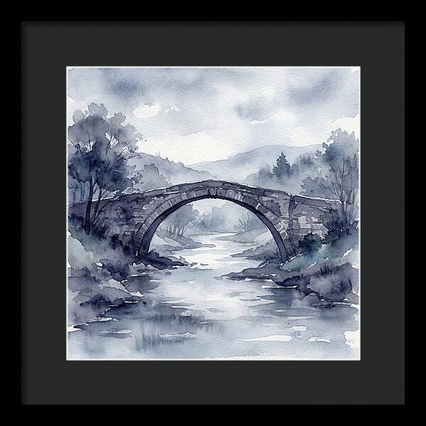 Stone Bridge Over Tranquil Waters