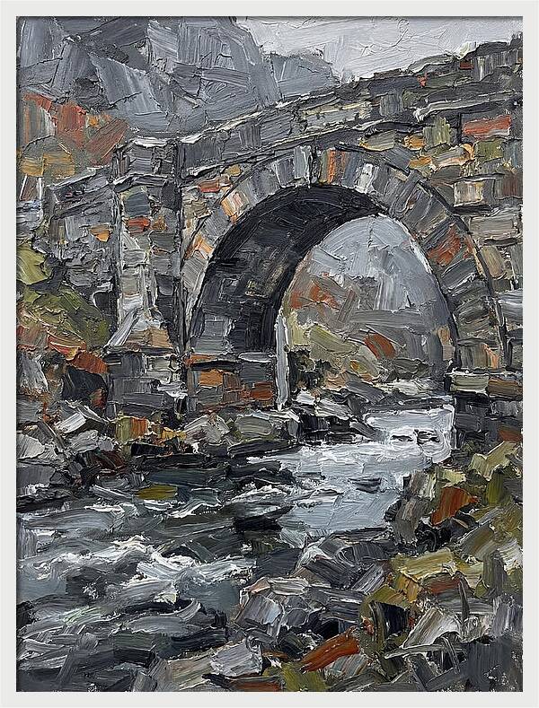 Stone Bridge Over Water