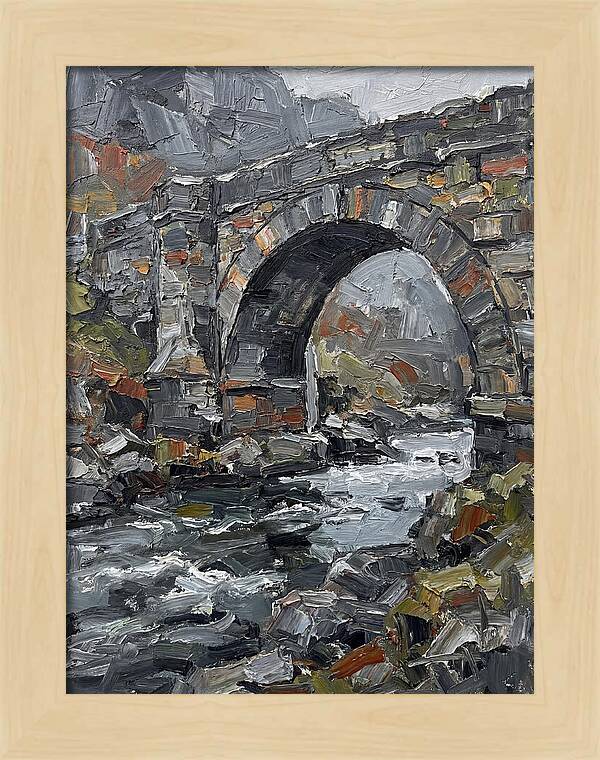 Stone Bridge Over Water