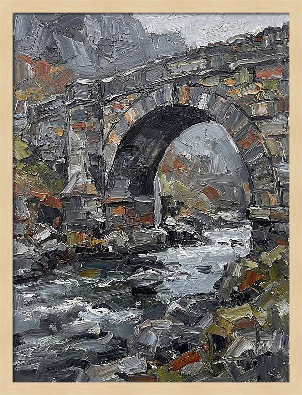 Stone Bridge Over Water