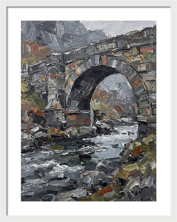 Stone Bridge Over Water