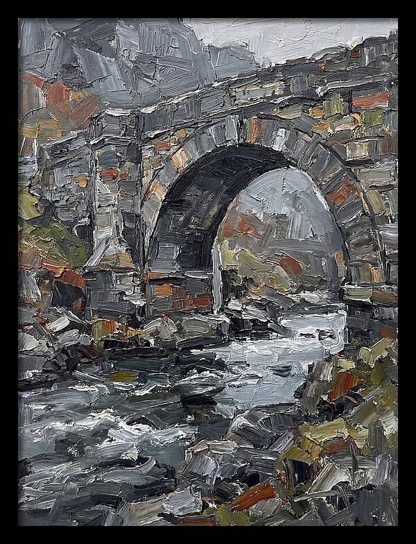 Stone Bridge Over Water