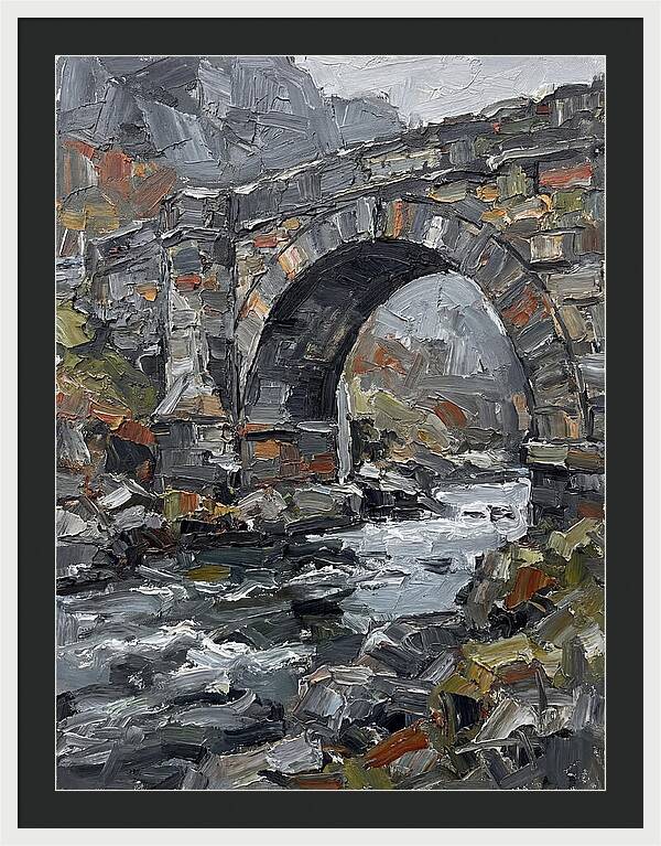 Stone Bridge Over Water