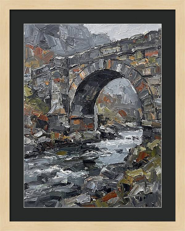 Stone Bridge Over Water