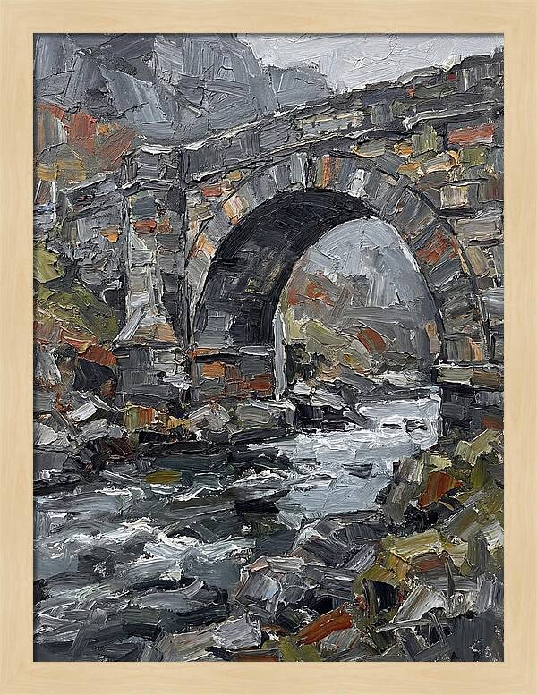 Stone Bridge Over Water