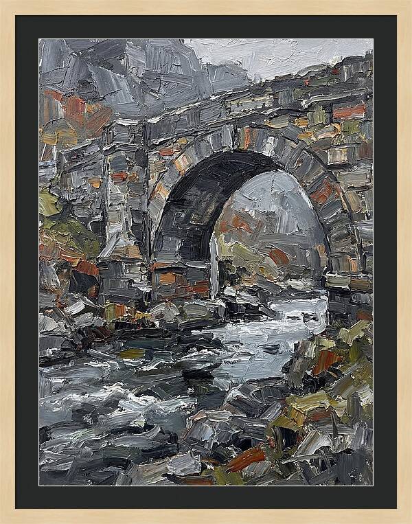 Stone Bridge Over Water