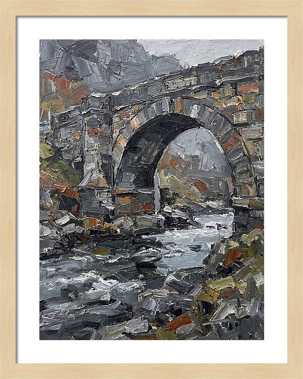 Stone Bridge Over Water