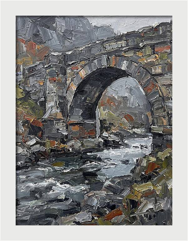 Stone Bridge Over Water
