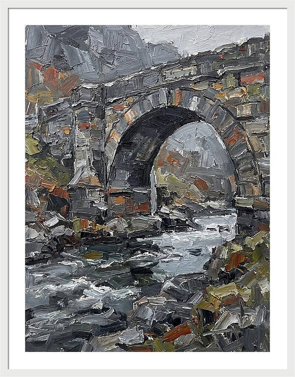 Stone Bridge Over Water