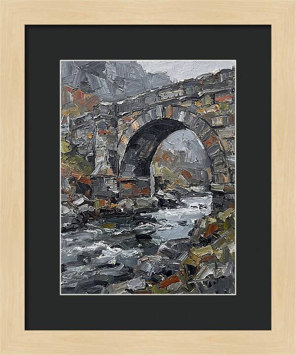 Stone Bridge Over Water