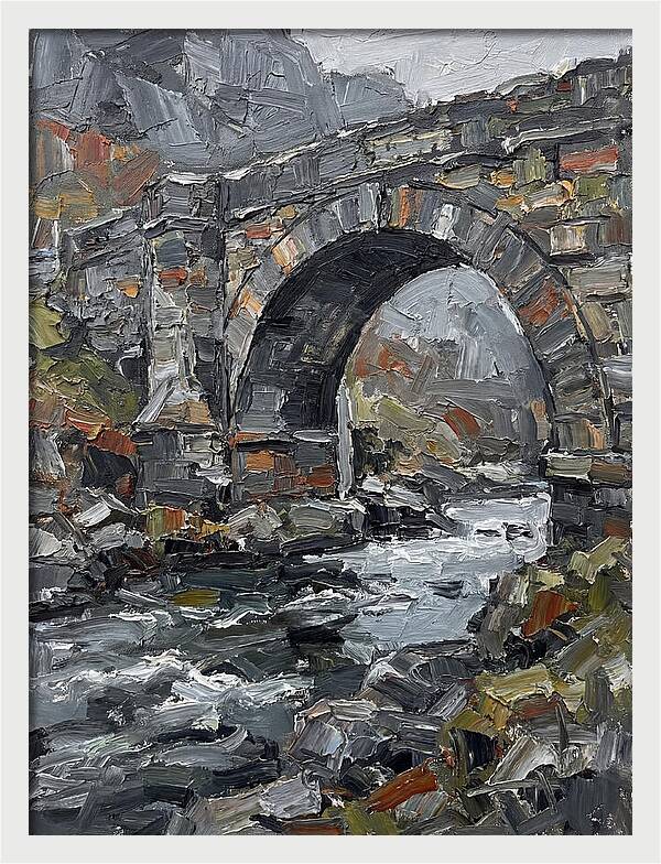 Stone Bridge Over Water